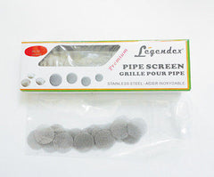 Legendex Pipe screen Ø0.5", 6 packs of 24 screens 03-04-010-06