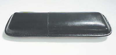Legendex leather cigar case 2 churchill black 05-04-100