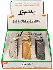 Legendex Pioneer Torch Lighter 06-50-501 Silver satin