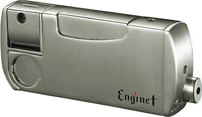 Enginet Paradise Combination of Pipe Built-In Lighter 06-40-104 Super Silver Satin