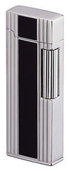 Sarome SD9-33 Flint Lighter Silver / Centre black line diamond cut