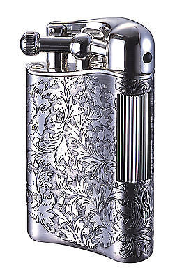 Sarome Flint Lighter for Pipe PSD12-12 / Antique silver arabesque
