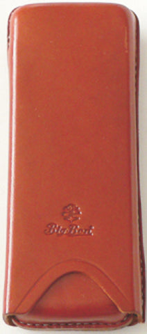 BigBen genuine leather cigar case 2 robusto saddle 651.108.200