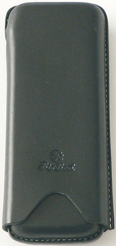 BigBen genuine leather cigar case 2 robusto black 651.108.210