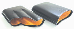 BigBen genuine leather cigar case 3 robusto 125 mm bl-bl 656.121.310