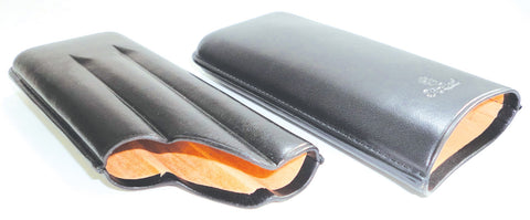 BigBen genuine leather cigar case 3 corona 150 mm bl-bl 656.450.310