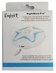 Rechargeable Motion Sensor LED Night Light for Closet, Washroom, Bedroom, Stairs, Nursery