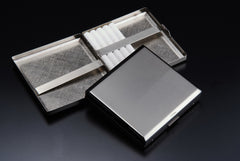 Sarome Metal Cigarette Case EXCC3-05 KS20 / Grey nickel satin (Light gun metal)