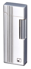 Sarome Flint Lighter for Pipe PSD9-11 Silver Diamond Cut