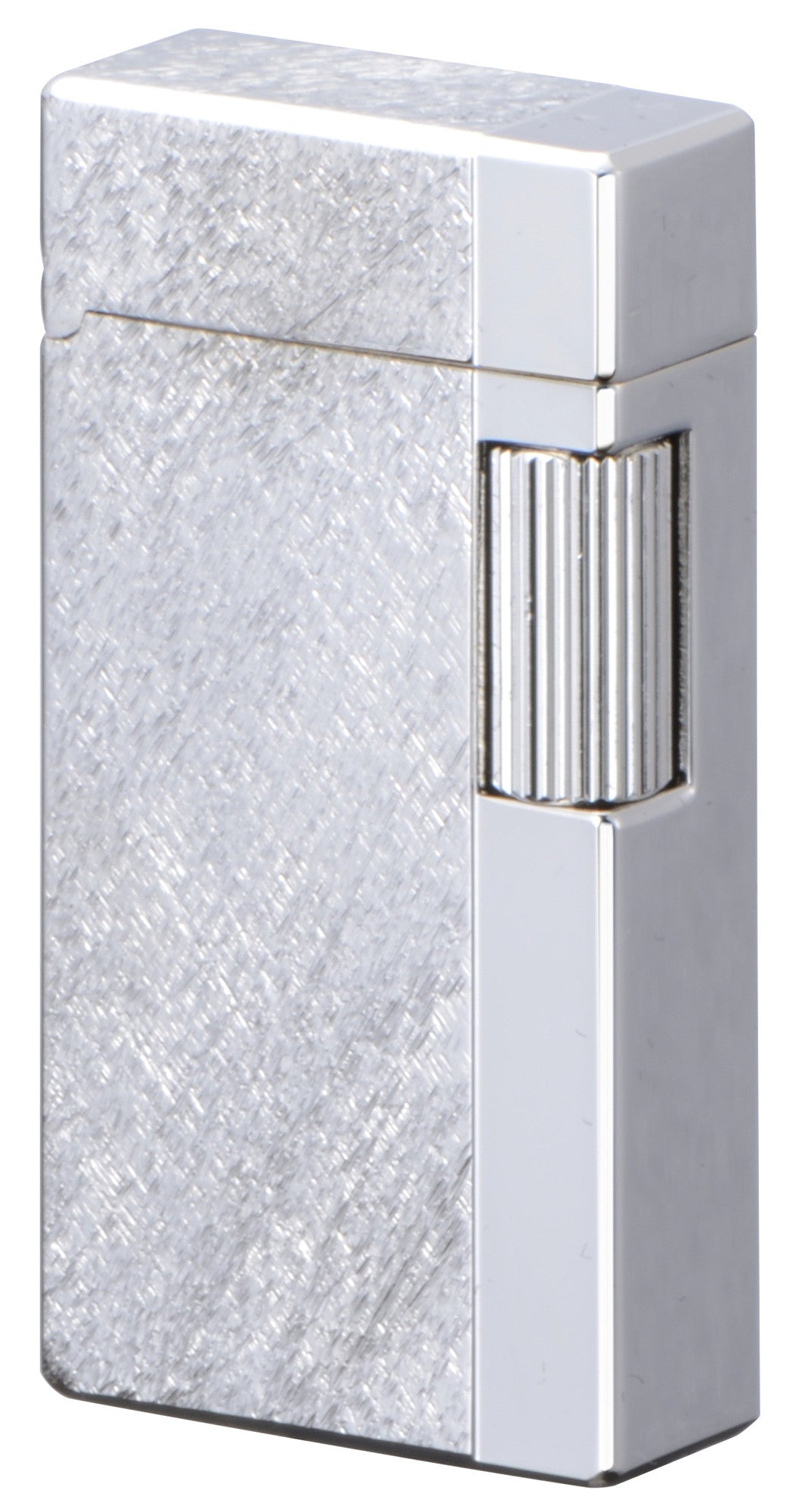 Sarome Flint Cigarette Lighter SD1-53 Silver / Random cross hairline / Shiny cut