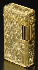 Sarome Flint Cigarette Lighter SD1-58 Black zebra pattern
