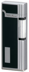 Sarome SD9W-03 Flint Lighter Chrome Satin/Black