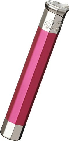 Sarome Piezo Electronic Lighter SK150-03 Silver / Pink