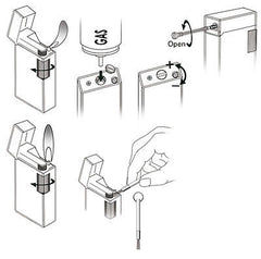 Sarome SD1-40 Flint Lighter