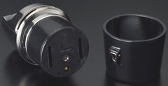 Sarome Flat Triple Torch  Cigar Cigarette TABLE Lighter  T3BM1-01 Silver/ Black