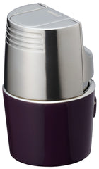 Sarome Flat Triple Torch  Cigar Cigarette TABLE Lighter  T3BM1-04 Silver/ Purple
